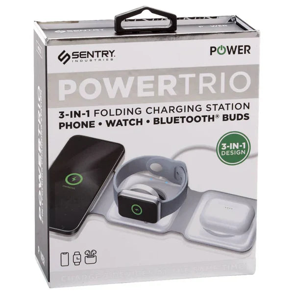 Sentry 3-in-1 Folding Wireless Charger