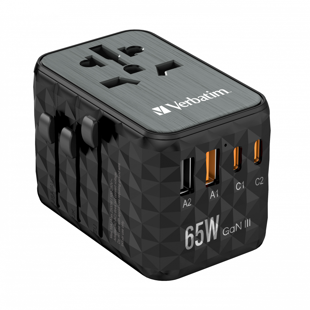 GaN III Universal Travel Adapter 65W