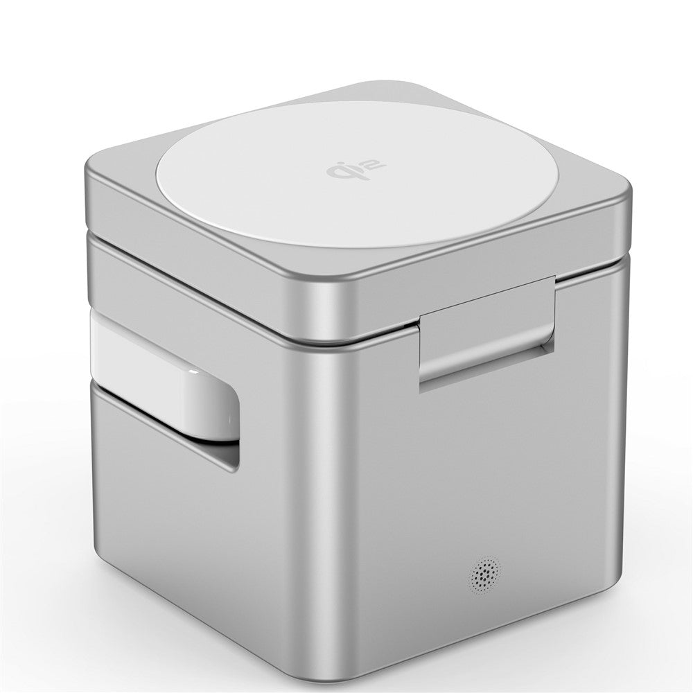 Qi2 3-in-1 Wireless Charging Station Magnetic Aluminum Alloy Charger - Silver