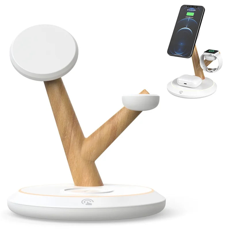 Tree Branch Design 3 in 1 Magnetic Wireless Charger