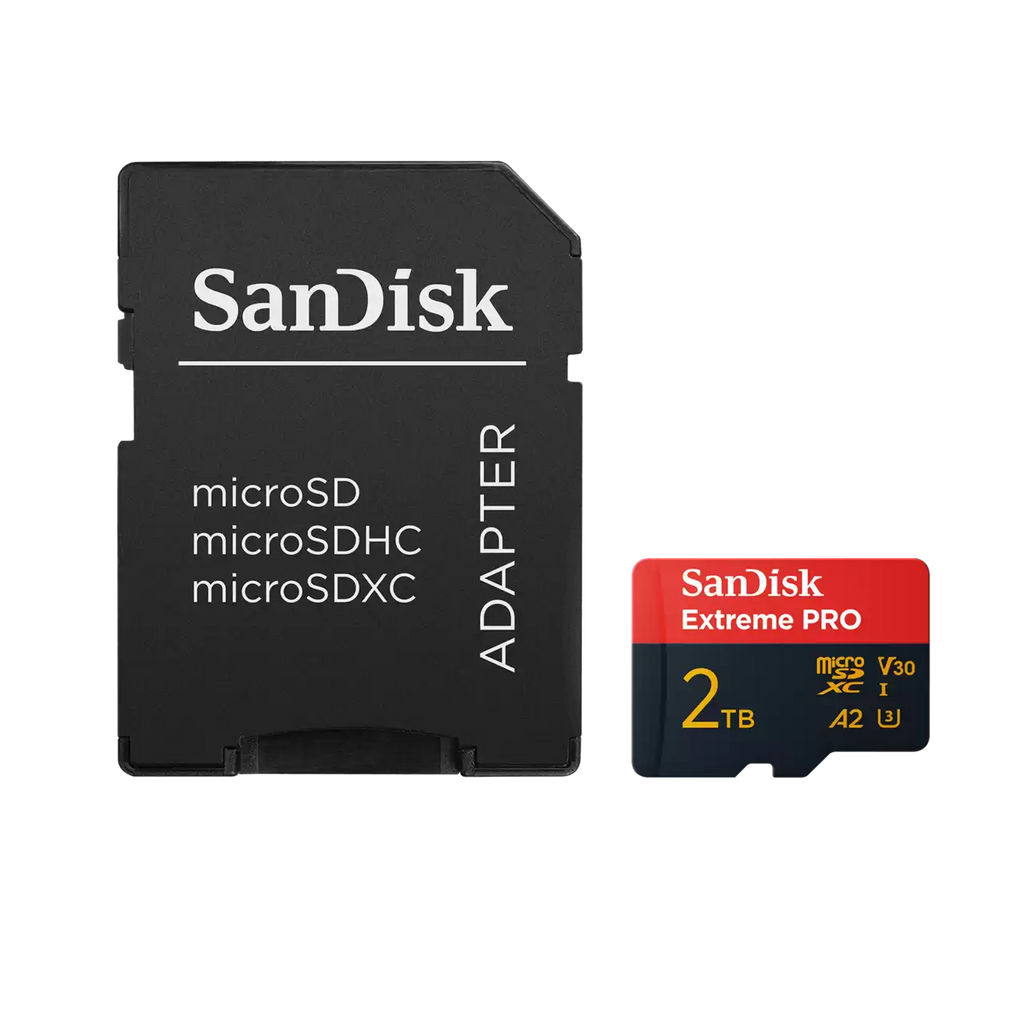SanDisk Extreme Pro 2TB Micro SD Memory Card