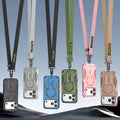 Heavy-duty iPhone Covers with Crossobdy Strap and Kickstand
